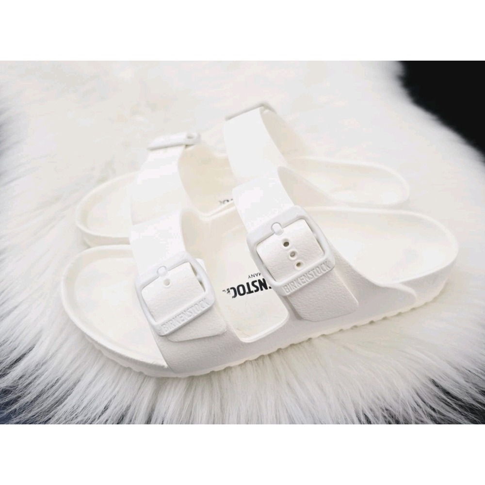 Birkenstock Arizona EVA Kids Sandals White Slip-On Size 33 EU (2 US) Waterproof